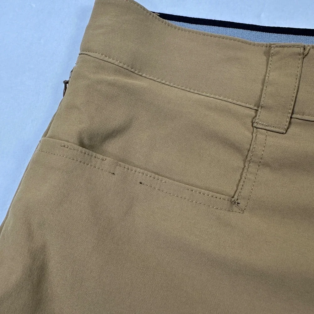 Orvis Cargo Shorts 40 Brown Stretch Hiking Utility Gorpcore Outdoor Lightweight